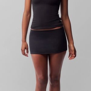 Guizio Micro Mini Stretch Skirt